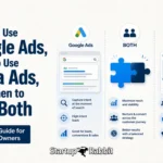 When to Use Google Ads, When to Use Meta Ads, and When to Use Both: A Practical Guide for Business Owners